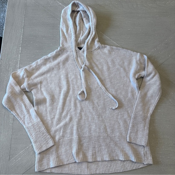 Rachel Zoe Cream Knit Hoodie - Picture 1 of 6